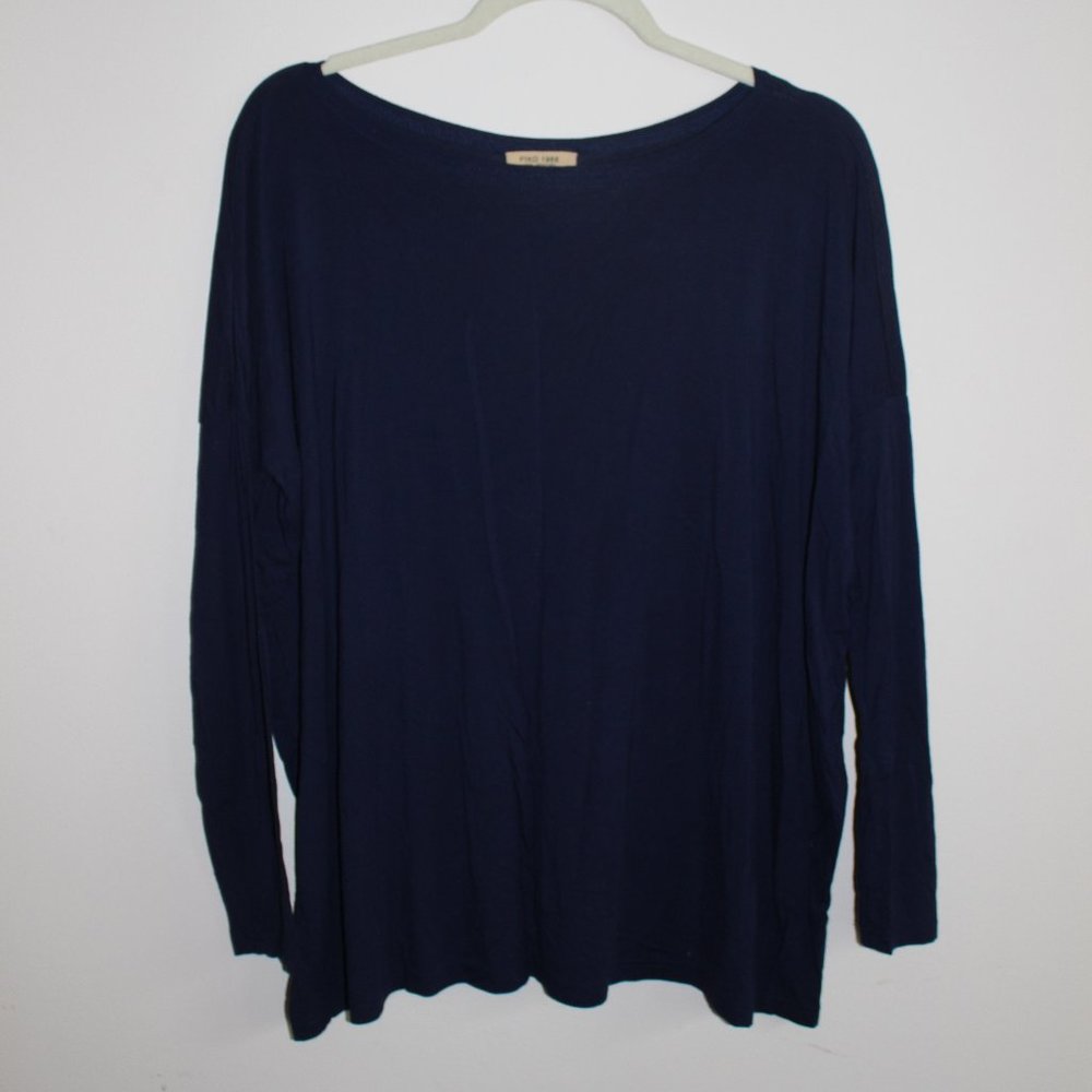 Long sleeve navy PIKO